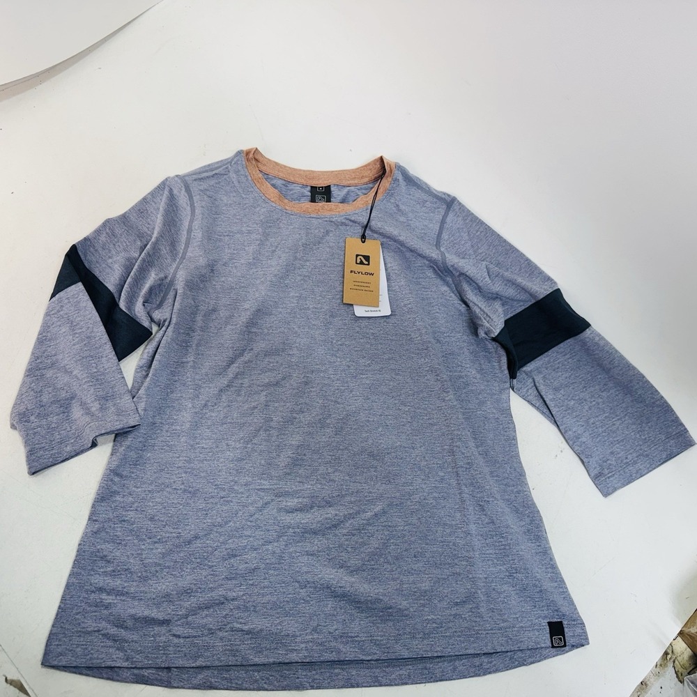 FLYLOW 3/4 WOMEN'S HAWKINS SHIRT / Moonstone Night / Size Medium